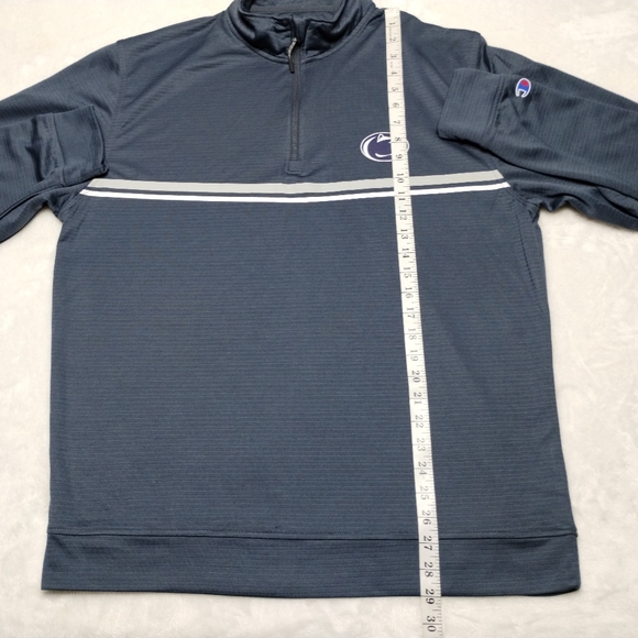 Champion 1/4 Penn State pullover shirt size L - Picture 3 of 9